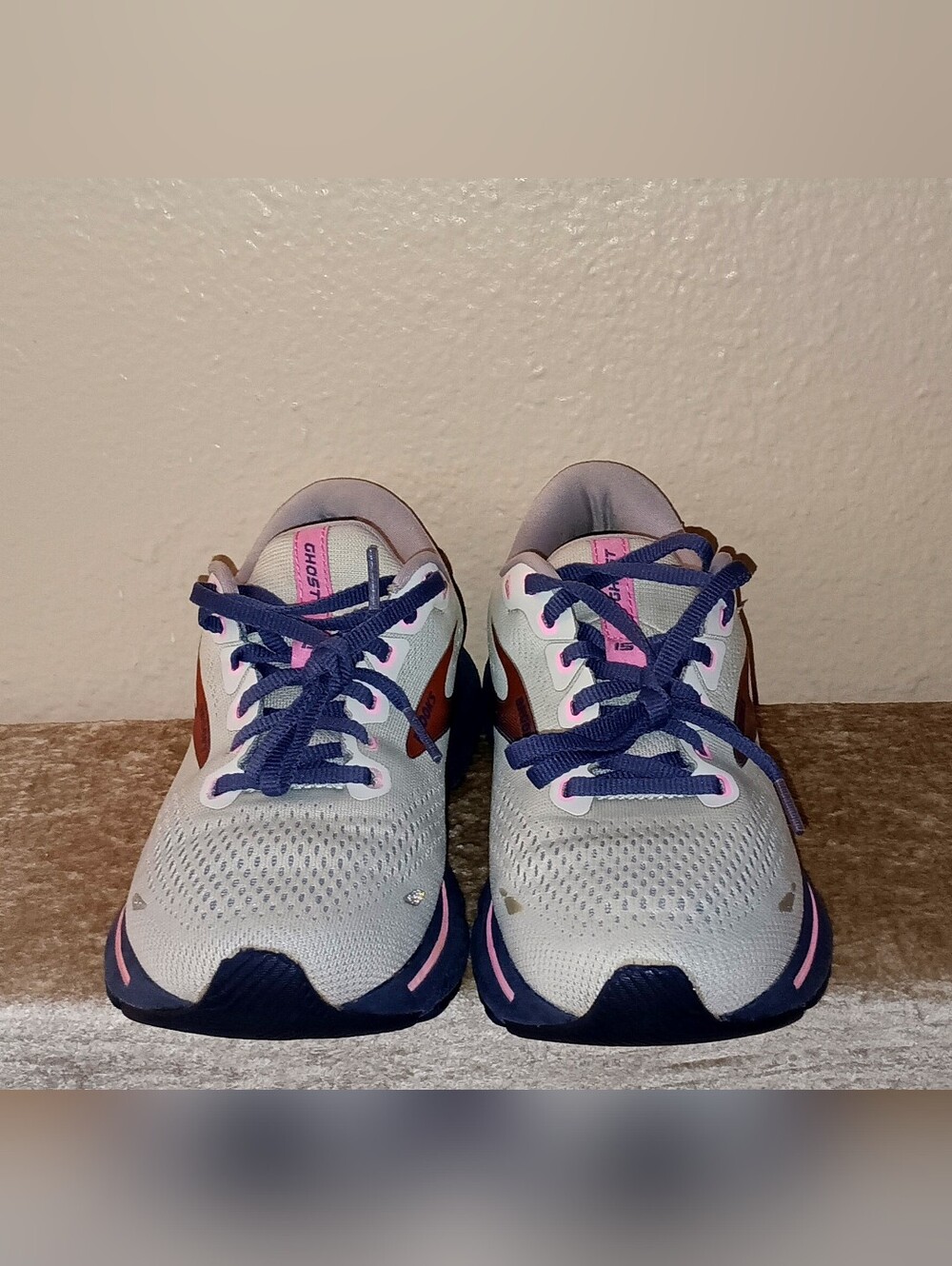 Brooks Ghost 15 Spa Blue/Neo Pink/Copper - Picture 5 of 8